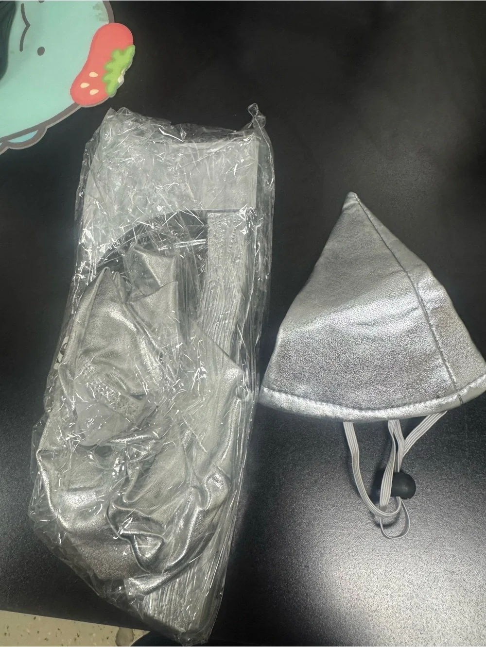 Pets- Halloween dog costume Tin Man w/ hat and axe accessory size small